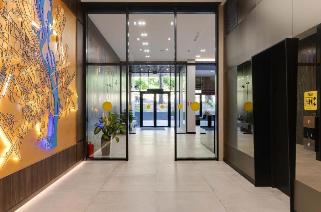 Ferienwohnung Cube House Kiew Exterior foto