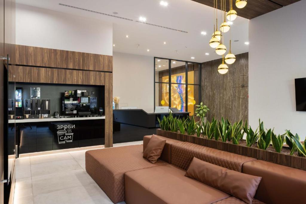 Ferienwohnung Cube House Kiew Exterior foto
