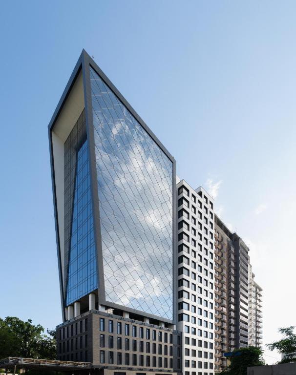 Ferienwohnung Cube House Kiew Exterior foto